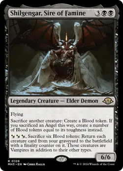MTG Shilgengar, Sire of Famine - Modern Horizons 3 #109 - Image 1