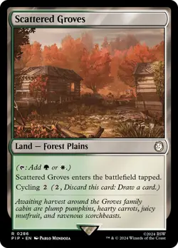 MTG Scattered Groves - Fallout Commander #286 - Image 1