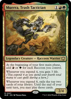 MTG Muerra, Trash Tactician - Bloomburrow #227 - Image 1