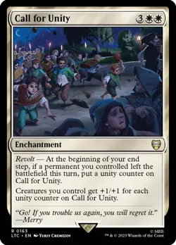MTG Call for Unity - The Lord of the Rings Commander #163 - Image 1