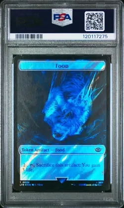 2023 SURGE FOIL FOOD TOKEN-0024/ORC ARMY TOKEN-0018 PSA 9 - Image 2
