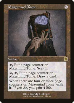 MTG Mazemind Tome 030 Retro Frame - The Brothers' War Retro Artifacts #030 - Image 1