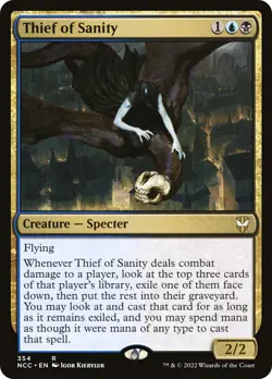 MTG Thief of Sanity - Streets of New Capenna Commander #354 - Image 1