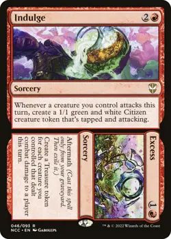 MTG Indulge Excess - Streets of New Capenna Commander #046 - Image 2