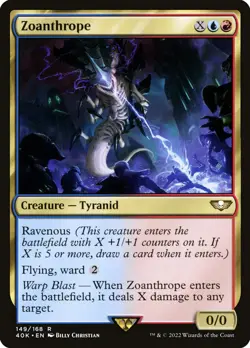 MTG Zoanthrope - Warhammer 40,000 Commander #149 - Image 1