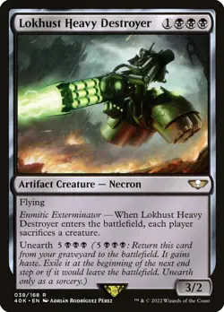 MTG Lokhust Heavy Destroyer - Warhammer 40,000 Commander #038 - Image 1