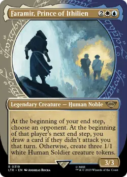 MTG Faramir, Prince of Ithilien 319 Showcase - The Lord of the Rings #319 - Image 1