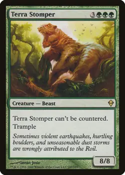MTG Terra Stomper - Zendikar #187 - Image 1