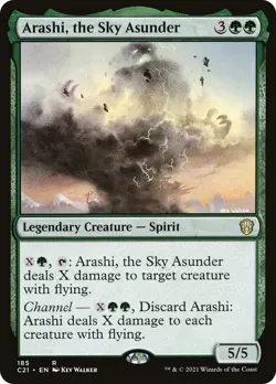 MTG Arashi, the Sky Asunder - Commander 2021 #185 - Image 1