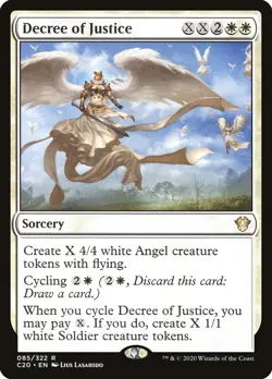 MTG Decree of Justice - Commander 2020 #085 - Image 1