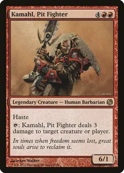 MTG Kamahl, Pit Fighter - Duel Decks: Heroes vs. Monsters #16 - Image 1