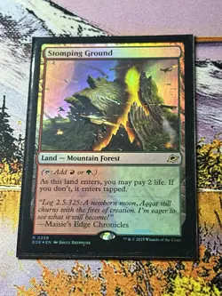 Stomping Ground - Foil - Edge of Eternities - EOE R 0258 - Image 1