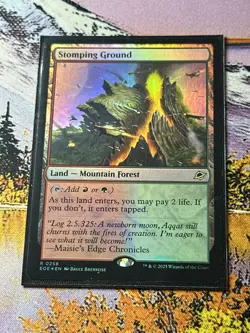 Stomping Ground - Foil - Edge of Eternities - EOE R 0258 - Image 3