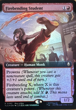 Firebending Student 0393 - Buy A Box RARE Foil MTG Avatar: The Last Airbender - Image 1