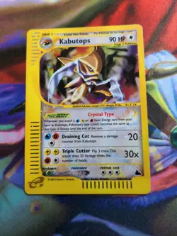 Pokemon Kabutops Skyridge Crystal Holo Rare 150/144 NM-MT GORGEOUS! - Image 1