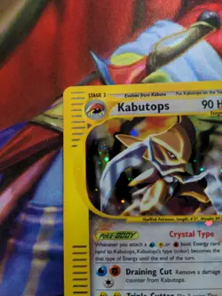Pokemon Kabutops Skyridge Crystal Holo Rare 150/144 NM-MT GORGEOUS! - Image 4
