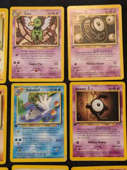 1st Edition Pokemon Card Lot WOTC Vintage Neo Discovery & Genesis LP/HP (Lot 12 - Image 3