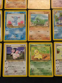 1st Edition Pokemon Card Lot WOTC Vintage Neo Discovery & Genesis LP/HP (Lot 12 - Image 5