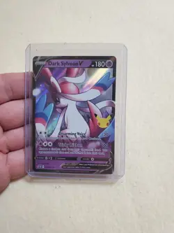 NM DARK SYLVEON V SWSH134 25TH CELEBRATIONS POKEMON (PROMO HOLO, NM) - Image 1