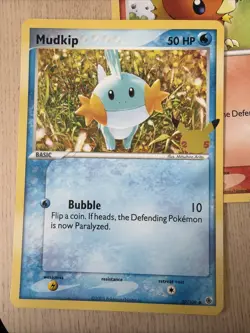 Pokemon Jumbo Cards Promo TCG Pokemon Mudkip Treecko Torchic - Image 2