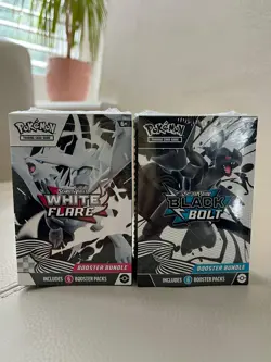 Pokemon TCG: Black Bolt & White Flare Booster Bundle (Set of 2) | SEALED NEW 🔥 - Image 1