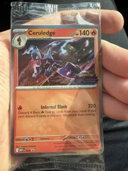 Pokemon Phantasmal Flames Prerelease Staff Promo Set SEALED - All 4 Promos - Image 1