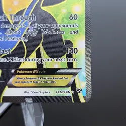 Xerneas EX 146/146 Full Art Ultra Rare Holo Pokemon TCG XY Base Set 2014 LP - Image 5