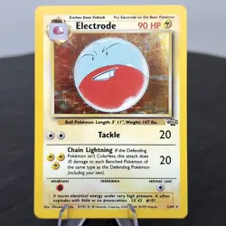 Electrode 2/64 Jungle Set Holo Rare Pokemon TCG Vtg WOTC 1999 Unlimited NM - Image 1