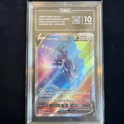 TAG 10 - 2022 Origin Forme Dialga V 177/189 Swsh10: Astral Radiance Holo Pokemon - Image 1