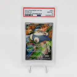 2023 Pokemon TCG 151 Snorlax ETB SVP 051 Black Star Promo PSA 10 GEM MINT - Image 1