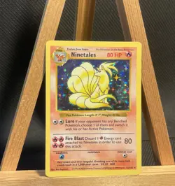 Ninetales Holo #12/102 Base Set Shadowless LP+ - Image 1