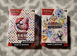 Pokemon TCG - Factory Sealed Pokemon 151/Prismatic Evolutions Booster Bundle Set - Image 1