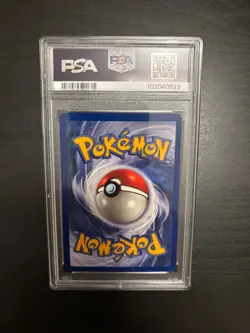 1999 POKEMON FOSSIL 1ST EDITION #7 HITMONLEE HOLO PSA 9 - Image 2