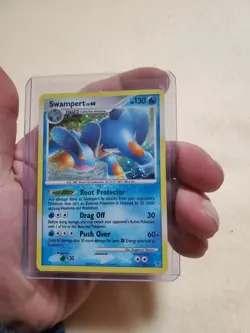 LP 2009 Pokemon Platinum Supreme Victors Swampert 12/147 Rare Holo Stage 2 - Image 1