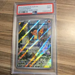 2023 POKEMON SVP EN-SV BLACK STAR PROMO #044 CHARMANDER PSA 9 - Image 1