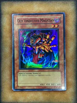 Yugioh Old Vindictive Magician CP06-EN003 Super Rare MP - Image 1