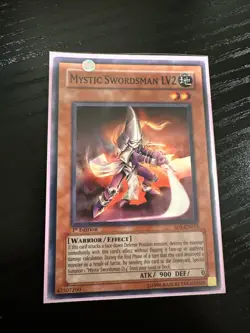 Mystic Swordsman LV2 SD5-EN013 Structure Deck: Warrior's Triumph 1st Edition - Image 1