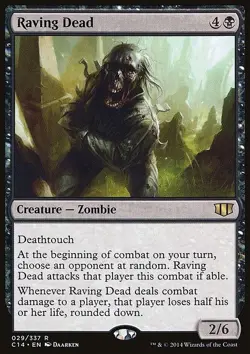 Raving Dead - Commander 2014 | MTG Card - Image 3