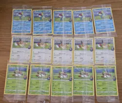 15x Eevee Sobble Grookey Pokemon On the Ball Promo Card Futsal Edition Sealed L3 - Image 2