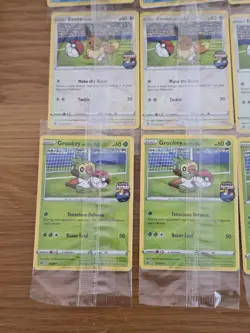 15x Eevee Sobble Grookey Pokemon On the Ball Promo Card Futsal Edition Sealed L3 - Image 3