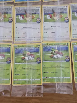 15x Eevee Sobble Grookey Pokemon On the Ball Promo Card Futsal Edition Sealed L3 - Image 4