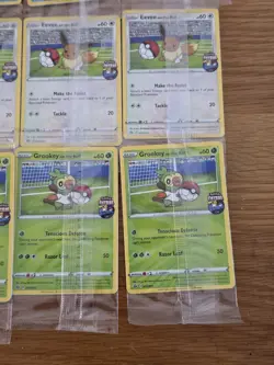 15x Eevee Sobble Grookey Pokemon On the Ball Promo Card Futsal Edition Sealed L3 - Image 5