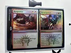 MTG Card Response Resurgence Foil Rare 0247 Ravnica Remastered RVR NM SEE PICS - Image 3