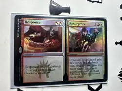 MTG Card Response Resurgence Foil Rare 0247 Ravnica Remastered RVR NM SEE PICS - Image 4