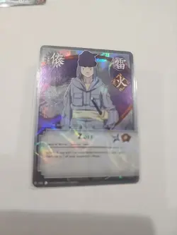 Naruto Card CCG TCG Bandai Holo Foil Zori Client 005 - Image 1