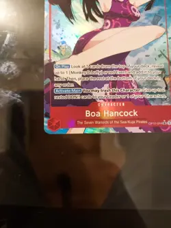Boa Hancock (Alt Art) OP12-014 SR Legacy of the Master ONE PIECE Card ENGLISH NM - Image 3