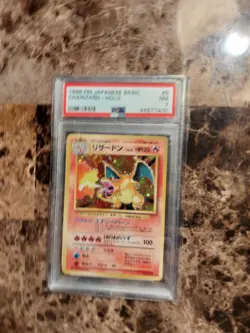 1996 Japanese Charizard #6 Holo Foil Base Set, Pokemon card PSA 7 - Image 3