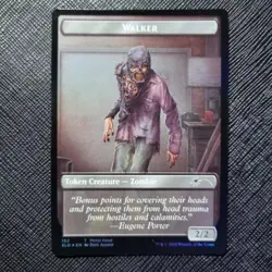 MTG Card Walker-Walker Token Walking Dead Secret Lair - Image 1