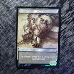 MTG Card Walker-Walker Token Walking Dead Secret Lair Drop - Image 1