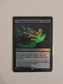 Agadeem's Awakening Zendikar Rising Foil Card 090/280 - Image 1